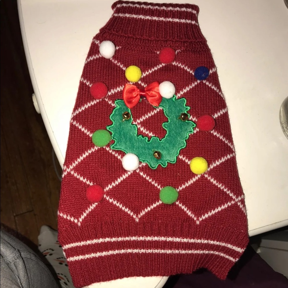Christmas sweater for dogs